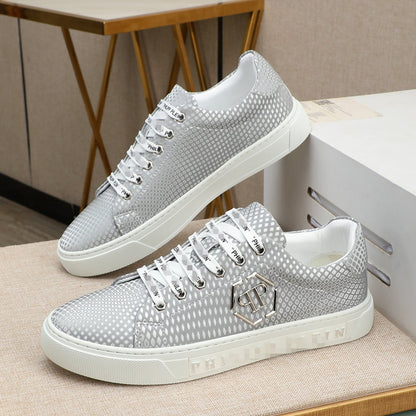 New-PP Leather casual shoes