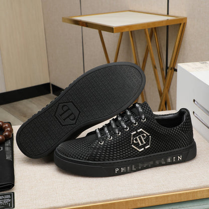 New-PP Leather casual shoes