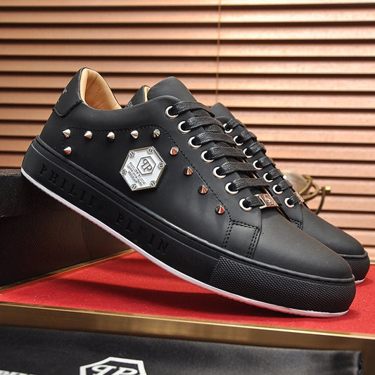 New-PP Leather casual shoes