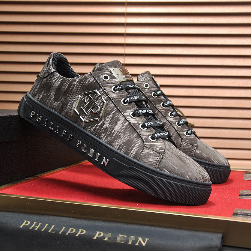 New-PP Casual leather shoes