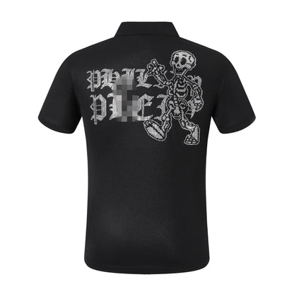 New-PHILIPP skull Diamond Polo