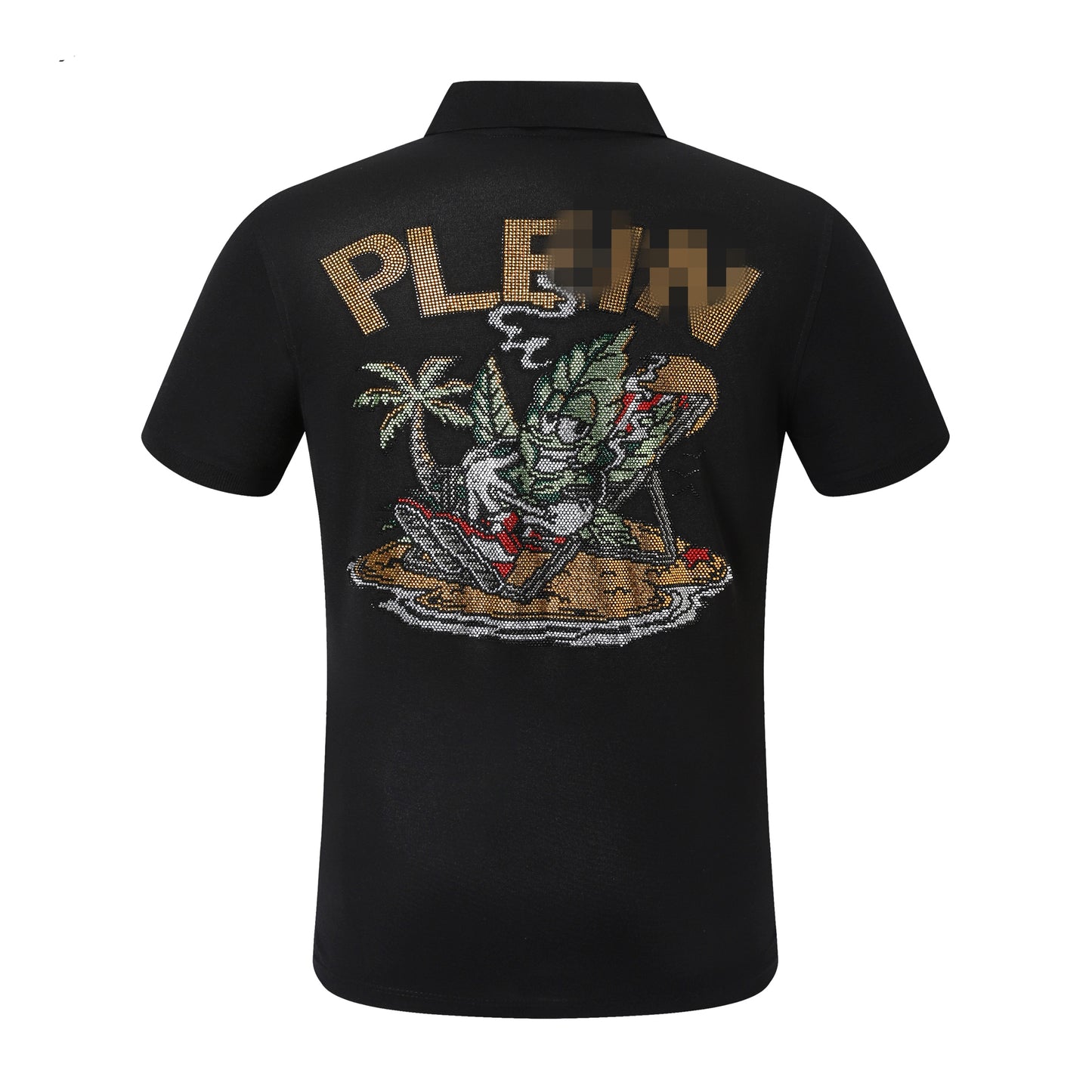 New-PP Coconut Tree Diamond Polo