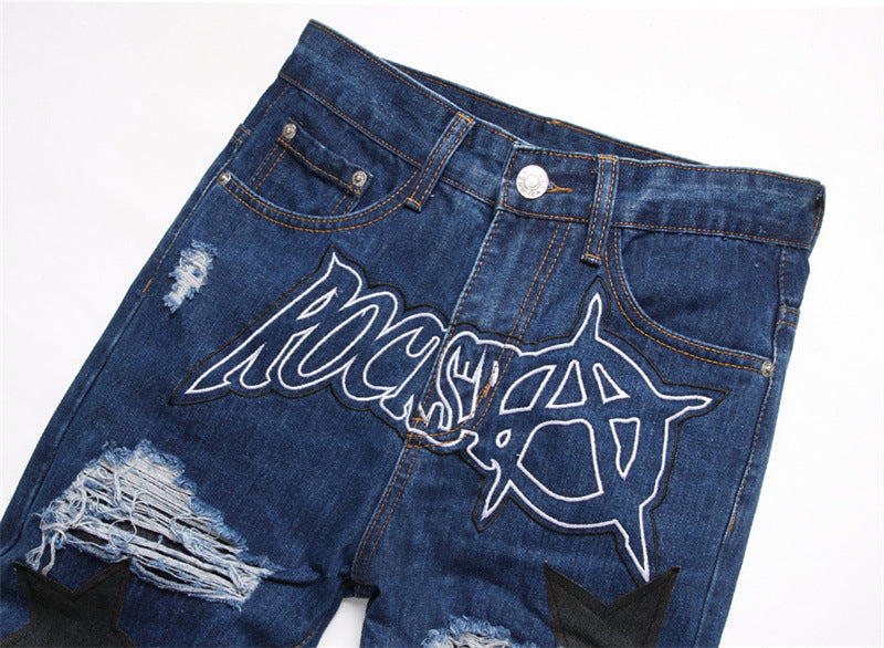 New-PP Skull jeans