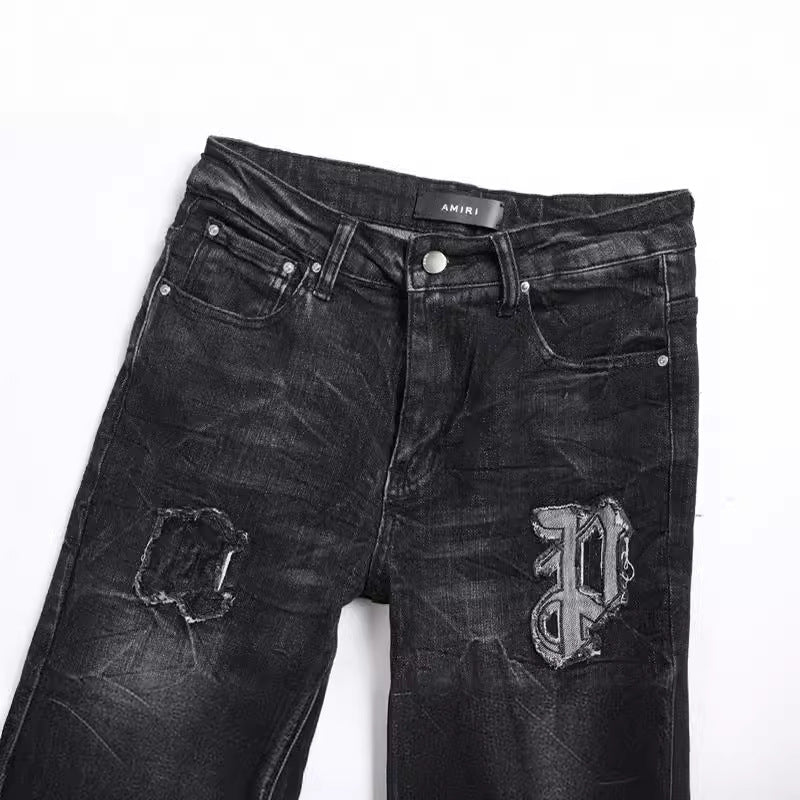 New-PP Skull jeans