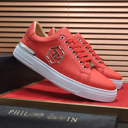 New-PP Leather casual shoes