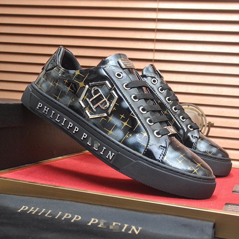 New-PP Leather casual shoes