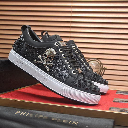 New-PP Casual leather shoes