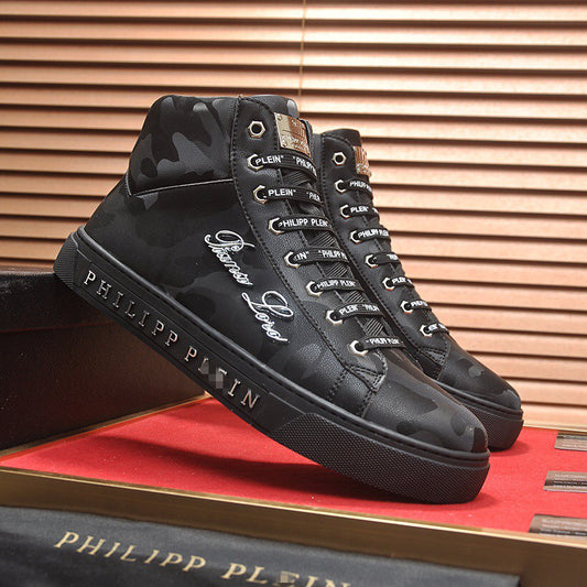 New-PP Leather casual shoes