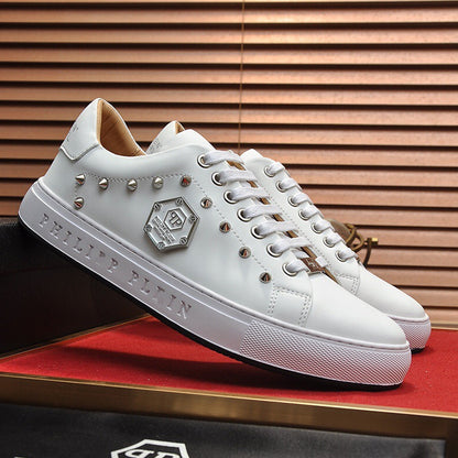 New-PP Leather casual shoes