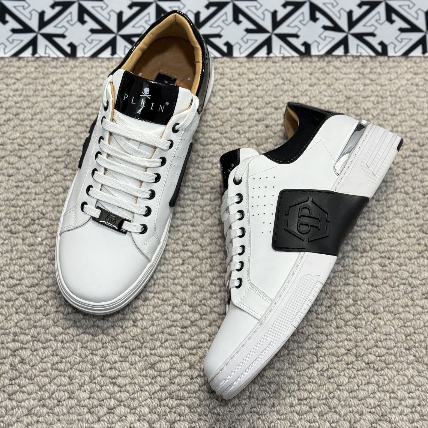 New-PP Casual leather shoes