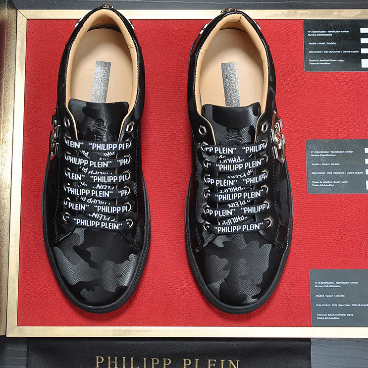 New-PP Leather casual shoes