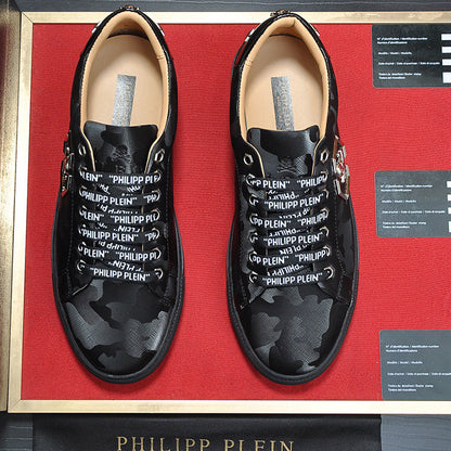 New-PP Leather casual shoes