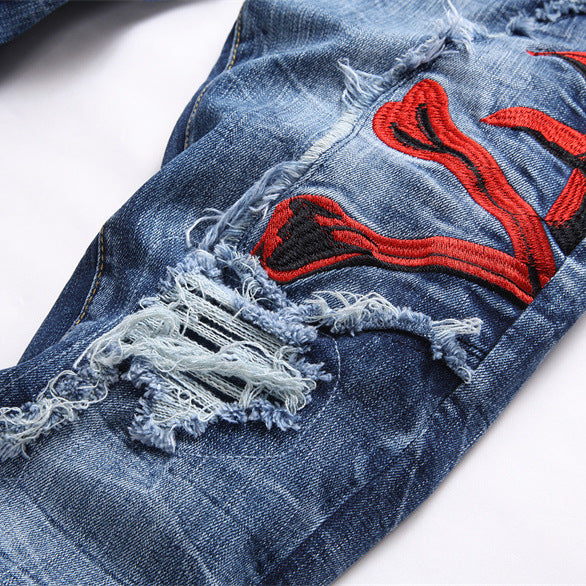 New-PP Skull jeans
