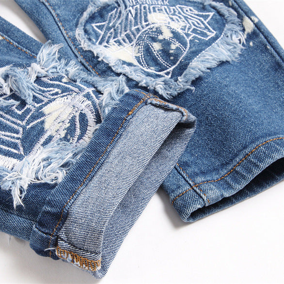 New-PP Skull jeans