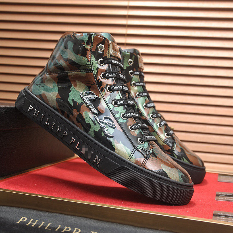 New-PP Leather casual shoes
