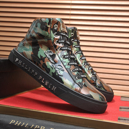 New-PP Leather casual shoes
