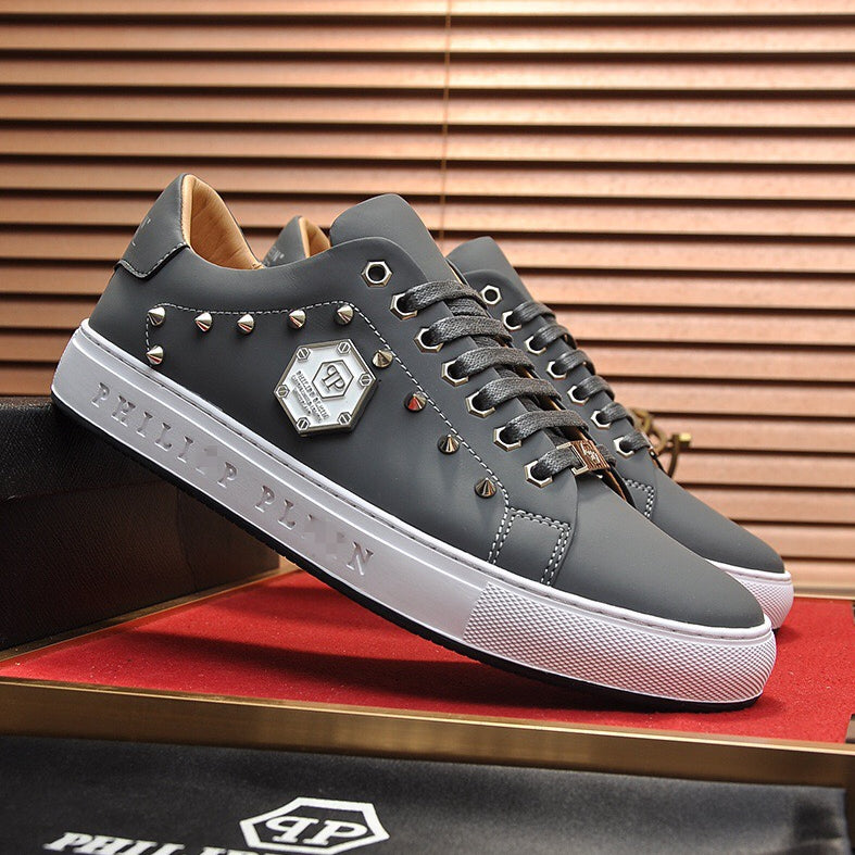 New-PP Leather casual shoes