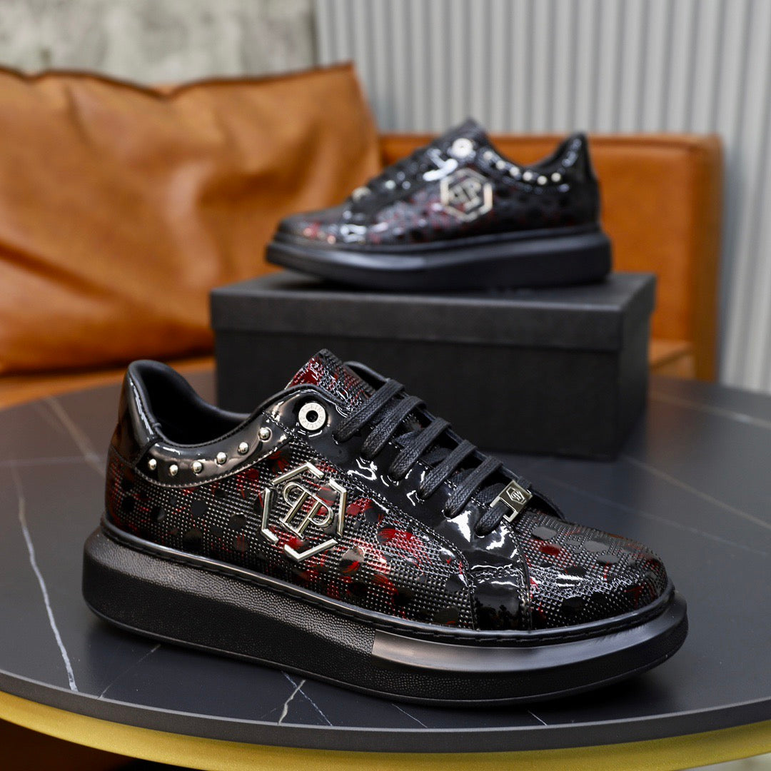 New-PP Leather casual shoes