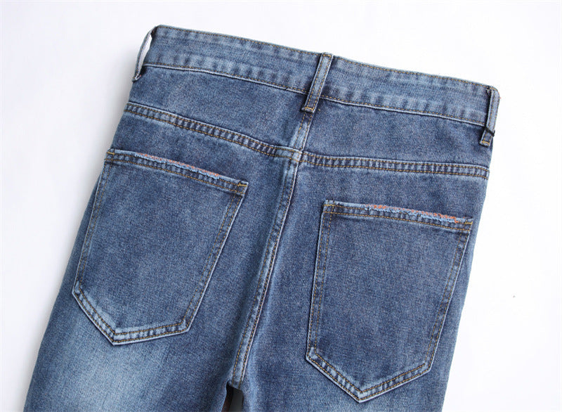 New-PP Skull jeans