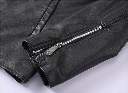 New-PP 6980 Padded leather jacket