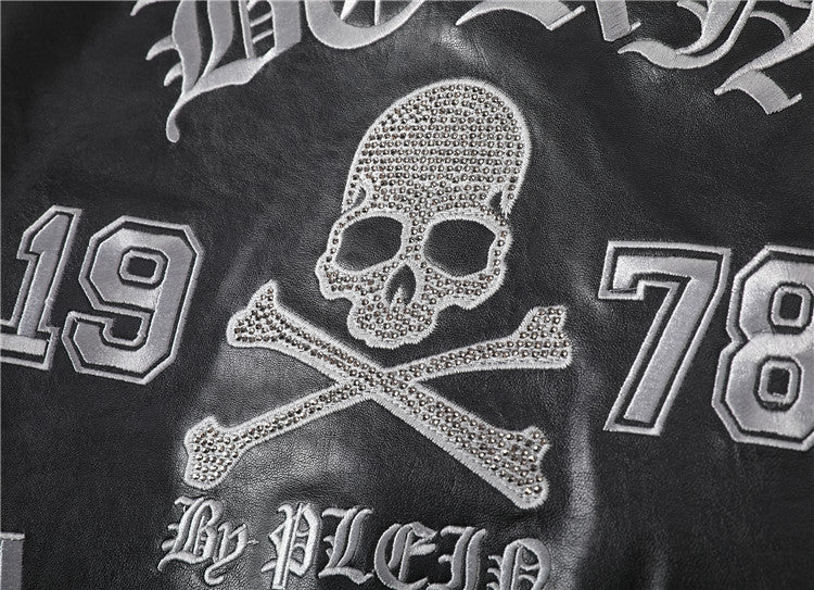 New-PP 6978 Padded leather jacket