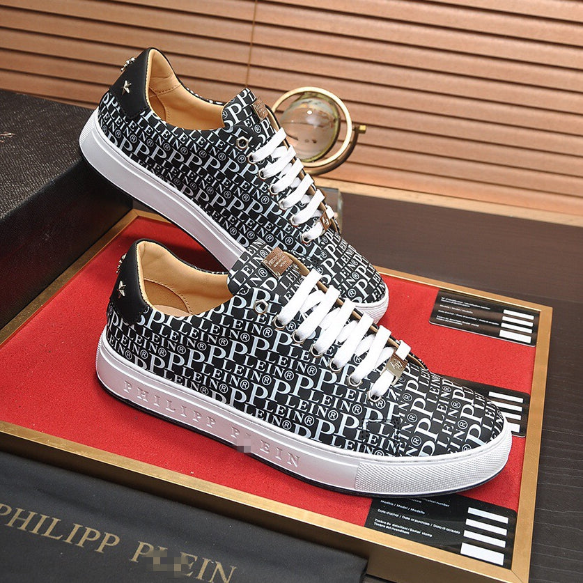 New-PP Leather casual shoes