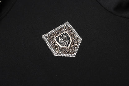 New-PP 8678 skull Diamonds Hoodie