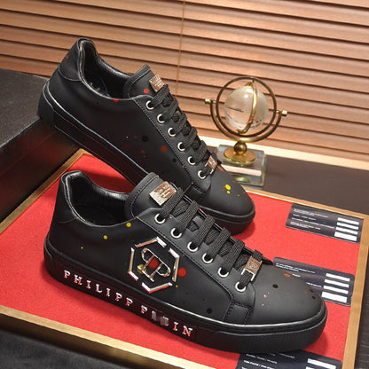 New-PP Leather casual shoes