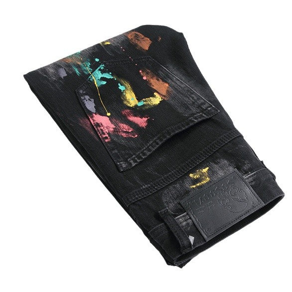 New-PP Skull jeans