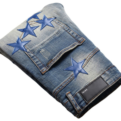 New-PP Skull jeans