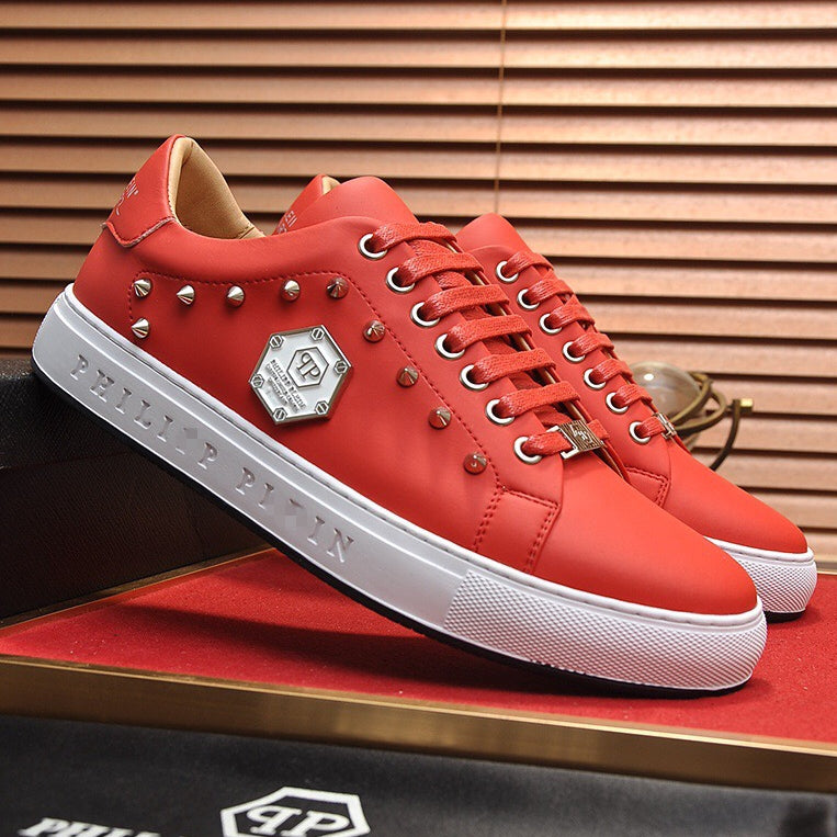 New-PP Leather casual shoes
