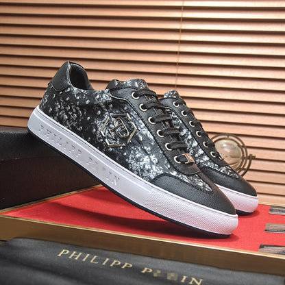 New-PP Casual leather shoes