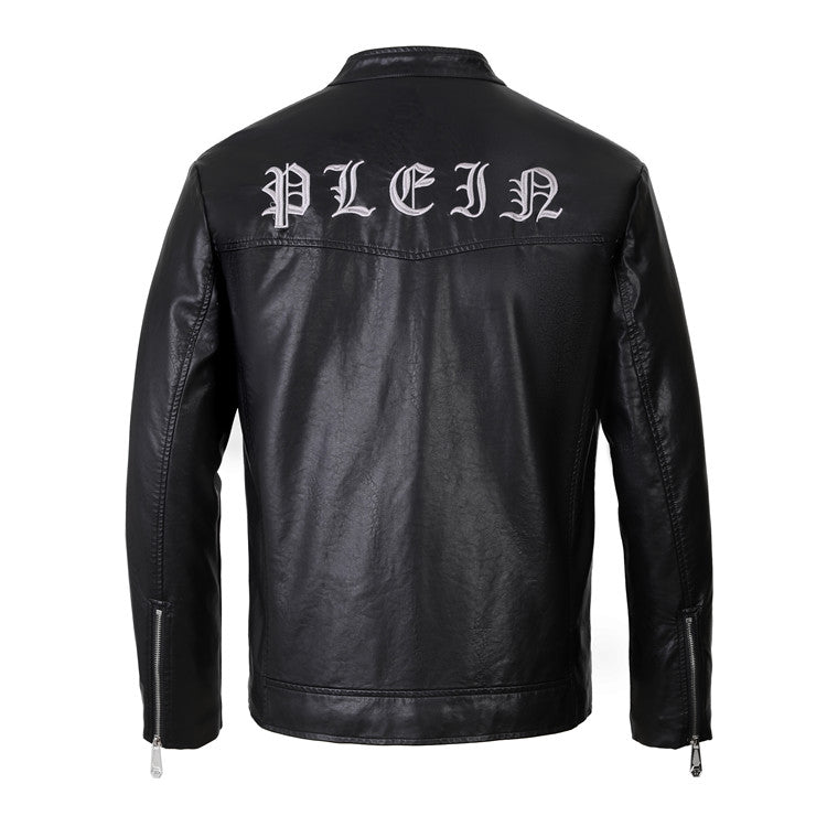 New-PP 6980 Padded leather jacket