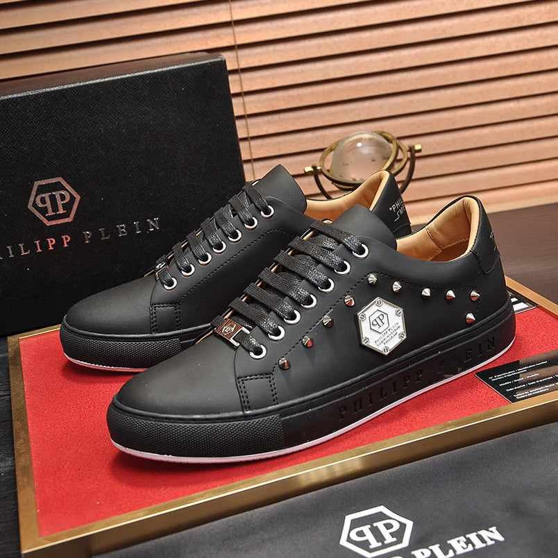 New-PP Leather casual shoes