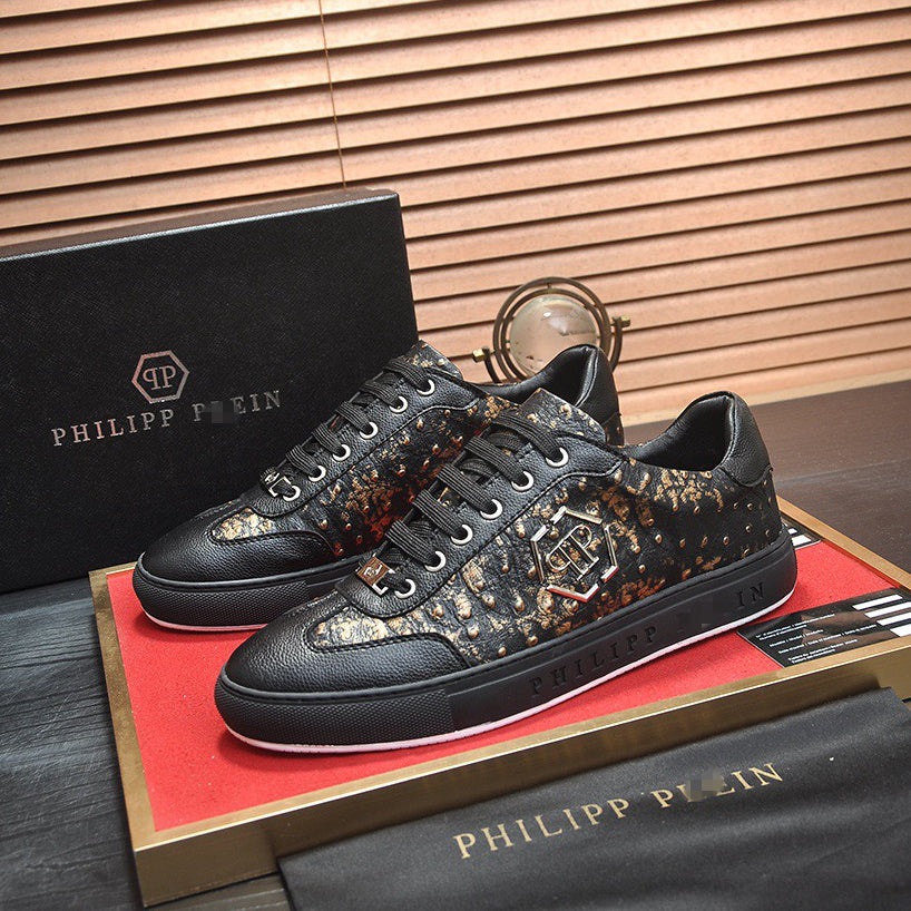 New-PP Casual leather shoes