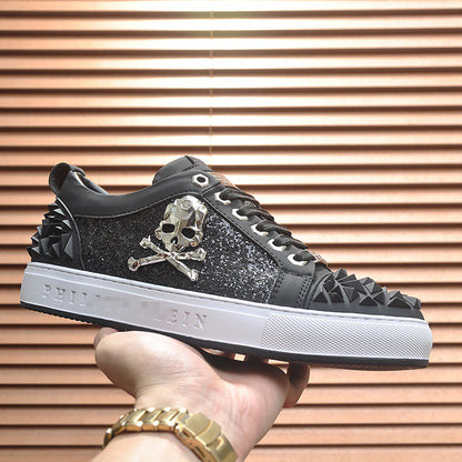New-PP Casual leather shoes