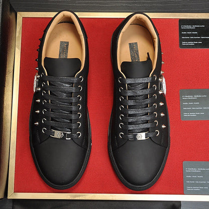 New-PP Leather casual shoes