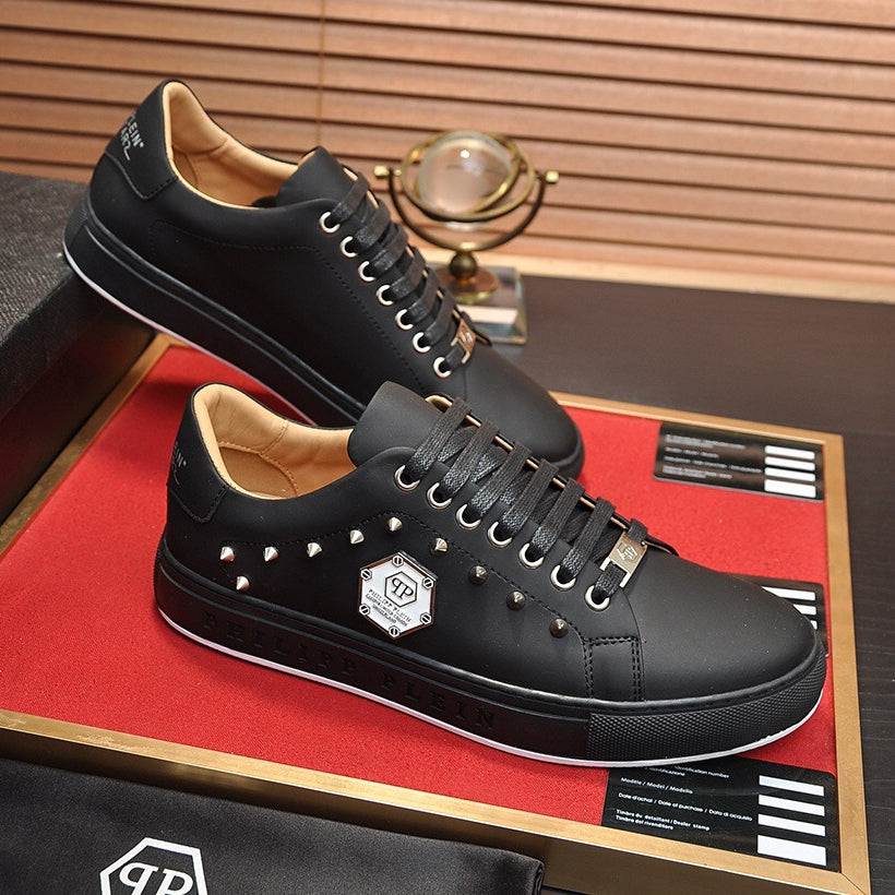 New-PP Leather casual shoes