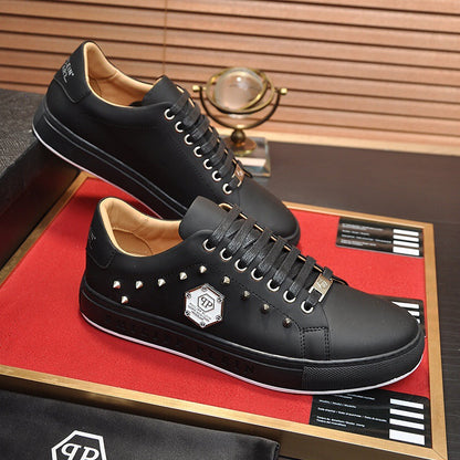 New-PP Leather casual shoes