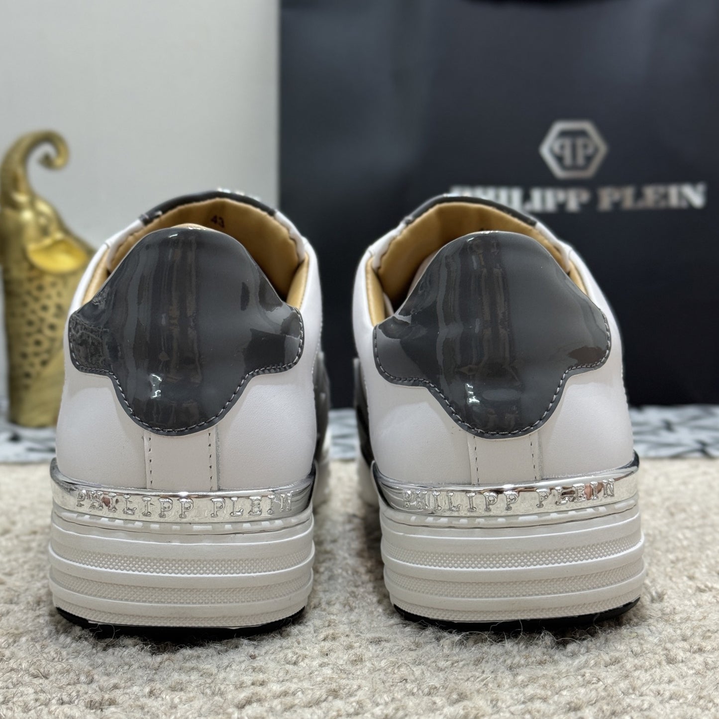 New-PP Casual leather shoes