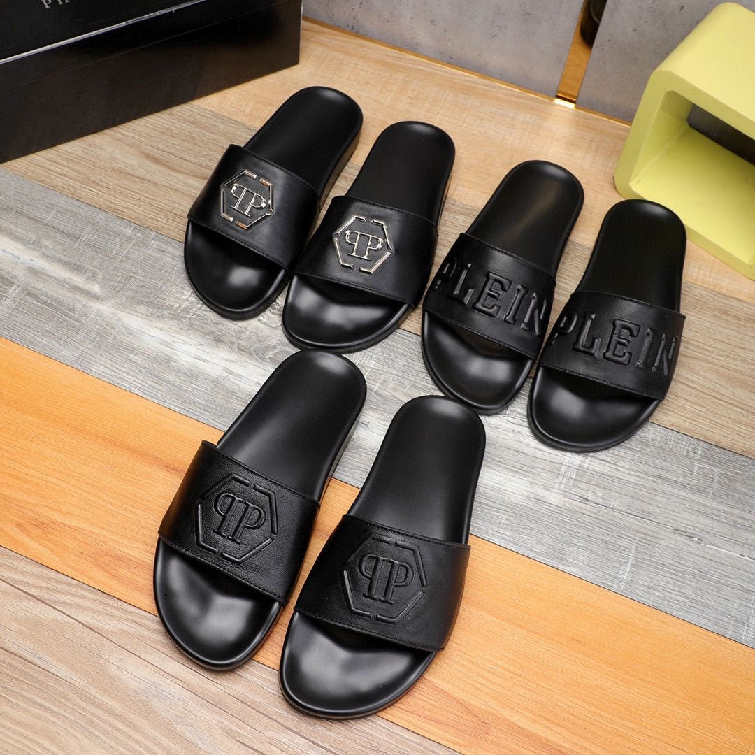 New-PP Leather slippers