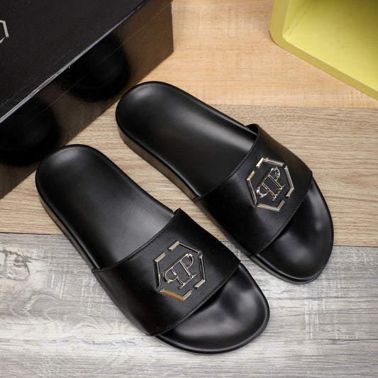 New-PP Leather slippers