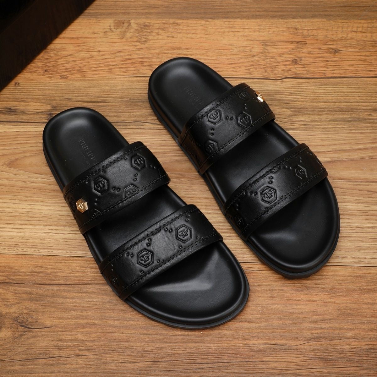 New-PP Leather slippers