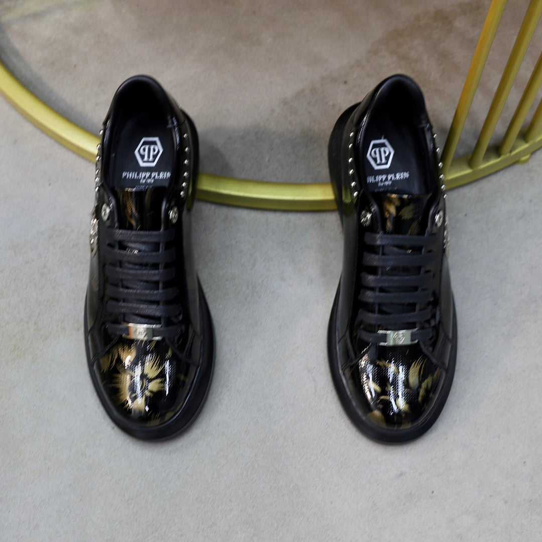 New-PP Leather casual shoes