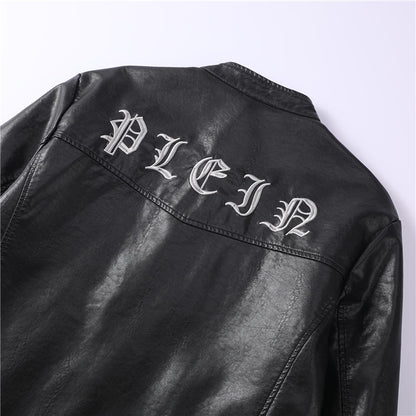 New-PP 6980 Padded leather jacket