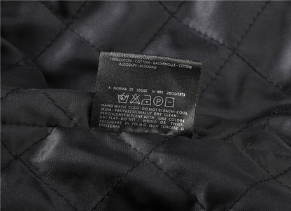 New-PP 6981 Padded leather jacket